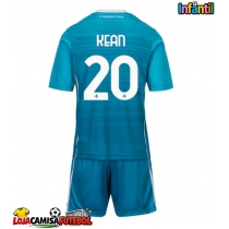 Camisa de Futebol Fiorentina Moise Kean #20 Equipamento Alternativo Infantil 2025-26 Manga Curta (+ Calças curtas)